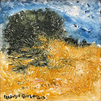 Paramjit Singh (Artist), Landscape, 2013, Painting