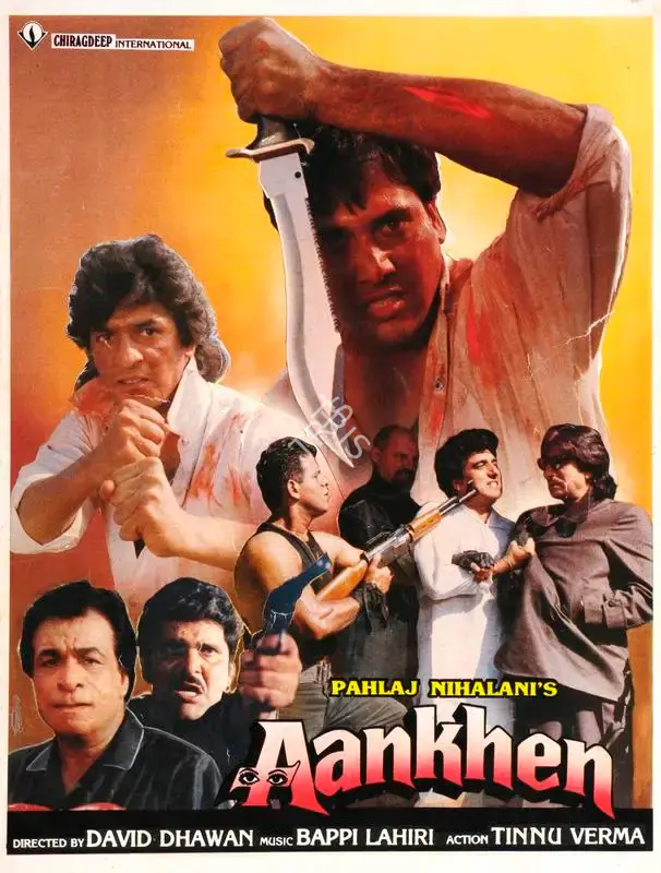 Pahlaj Nihalani (Producer), Aankhen, 1993, Song-Synopsis Booklet