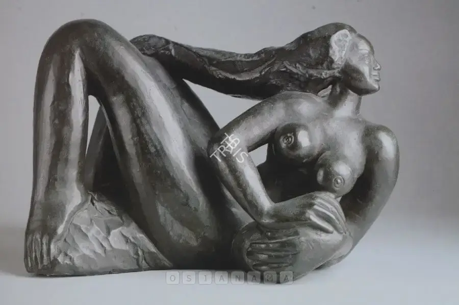 Mistry, Dhruva (Artist). Woman 3 (Study For River), 1988-1989 | Sculpture, Sa.Onl/13.03.08, 2008 · Saffronart