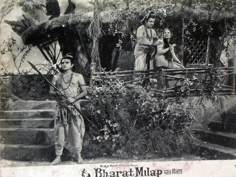 Babubhai Mistri (Director), Bharat Milap, 1965, Lobby Card