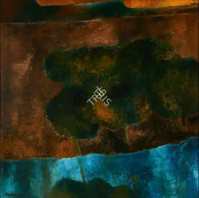 Padamsee, Akbar (Artist). Metascape, 1971 | Painting, Pu.Mum/03.09.20, 2020 · Pundole