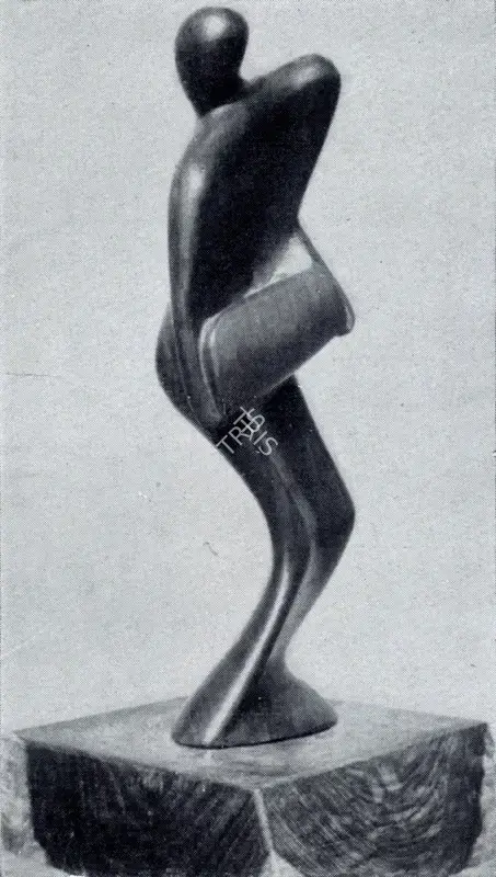 Raja Ram (Artist), The Drummer, 1957, Sculpture