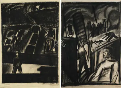 Shibu Natesan (Artist), Untitled, 1990, Drawing