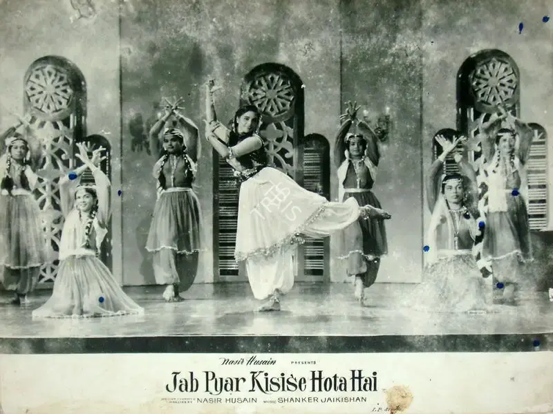 Dilip Gupta (Cinematographer), Jab Pyar Kisise Hota Hai, 1961, Lobby Card