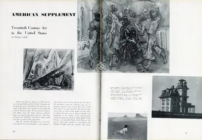 Holger Cahill (Essayist), American Suppliment, 1956, Essay