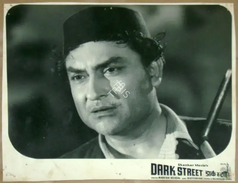 Raj Kumar Kohli (Producer), Dark Street, 1961, Lobby Card
