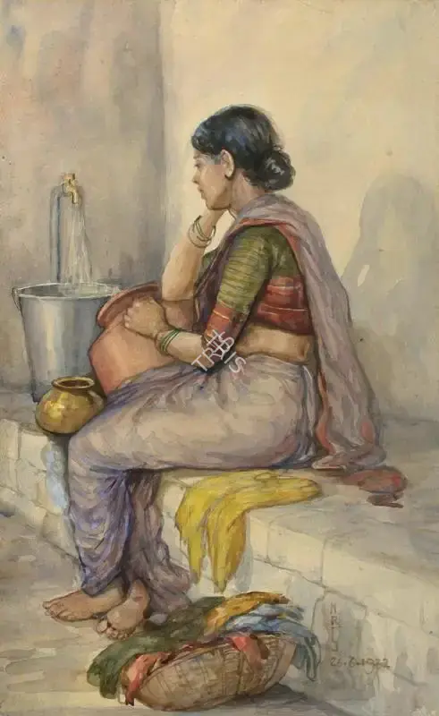 N.R. Sardesai (Artist), Untitled, 1932, Painting