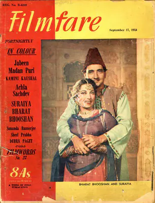 J.C. Jain (Editor), Filmfare, 1954, Magazine