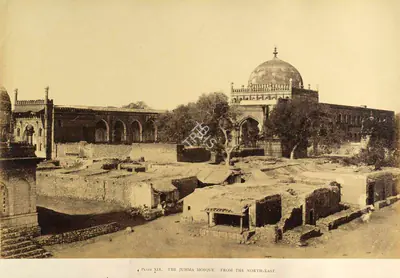 Colonel Thomas Biggs (Photographer), The Jumma Mosque. From the North East, Bijapur, 1855, Antiquarian Photograph