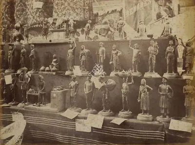 Shew Shankar Narayan (Photographer), Lucknow Figures, 1883, Antiquarian Photograph