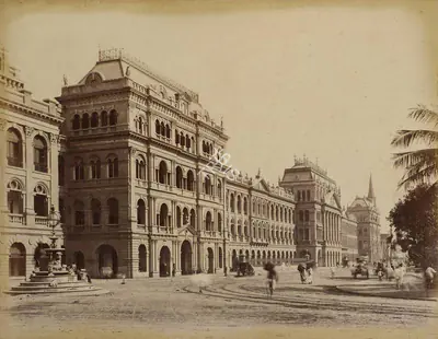 Shew Shankar Narayan (Photographer), The Writer's Building, 1883, Antiquarian Photograph