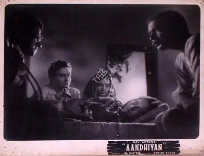Jal Mistry (Cinematographer), Aandhiyan, 1952, Lobby Card