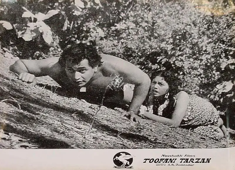 A.R. Zamindar (Producer), Toofani Tarzan, 1962, Lobby Card