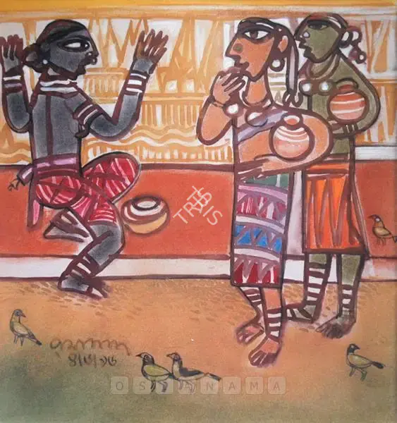 Ramananda Bandopadhyay (Artist), Dance, Painting