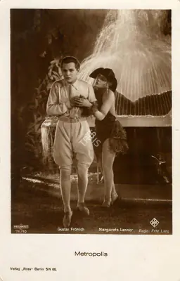 Karl Freund (Cinematographer), Metropolis, 1927, Postcard
