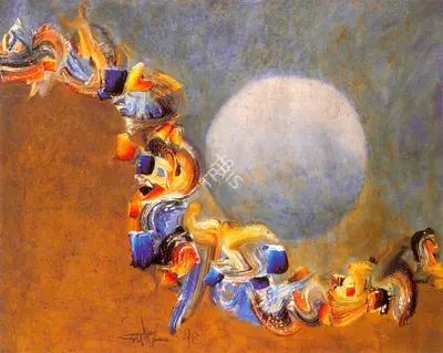 Ismail Gulgee (Artist), Untitled, 1998, Painting