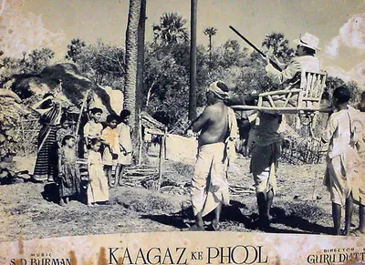 V.K. Murthy (Cinematographer), Kaagaz Ke Phool, 1959, Lobby Card