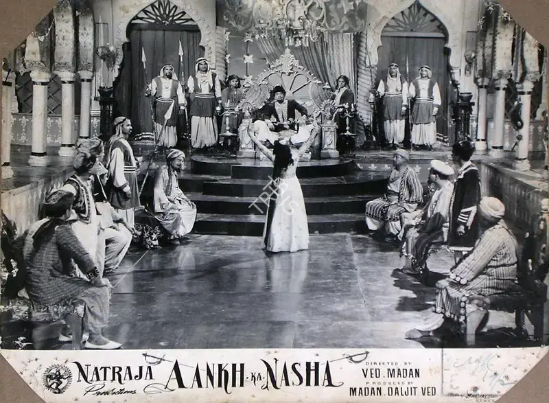 Daljeet (Producer), Aankh Ka Nasha, 1956, Lobby Card