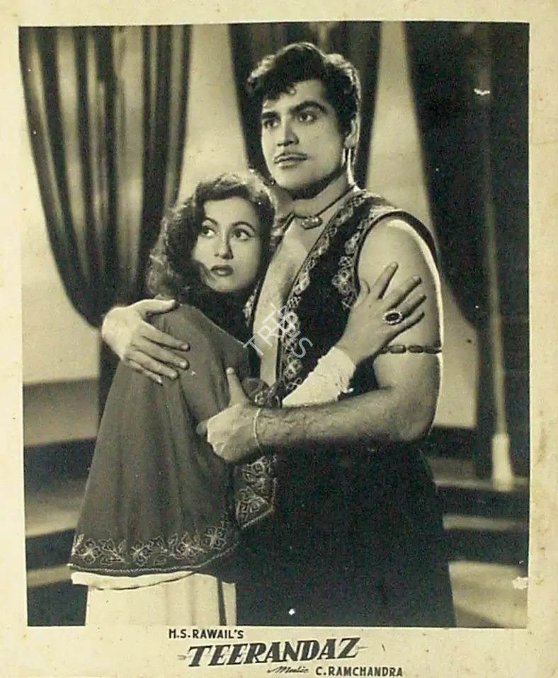 H.S. Rawail (Producer), Teerandaz, 1955, Lobby Card