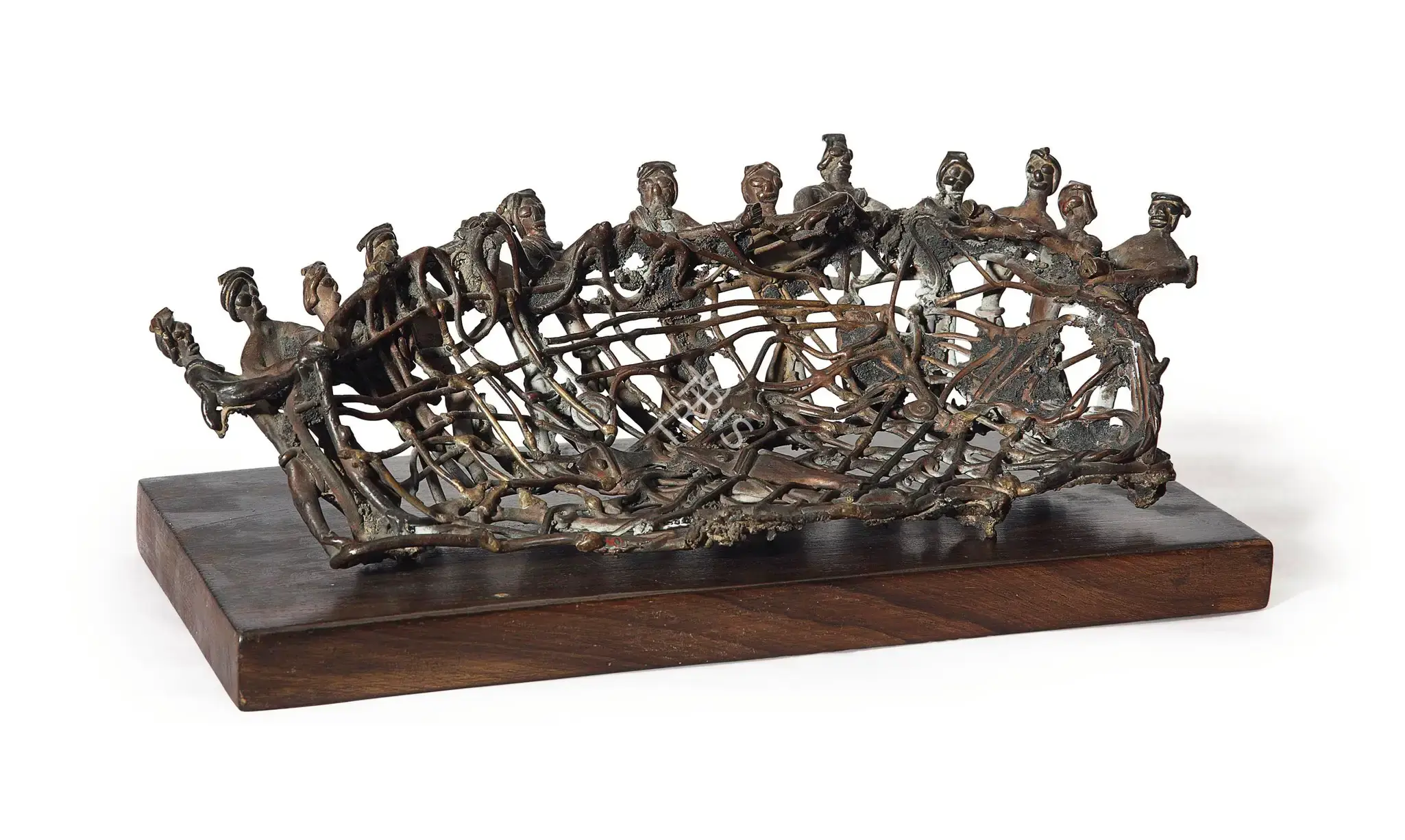 Meera Mukherjee (Artist), Boatmen, Sculpture