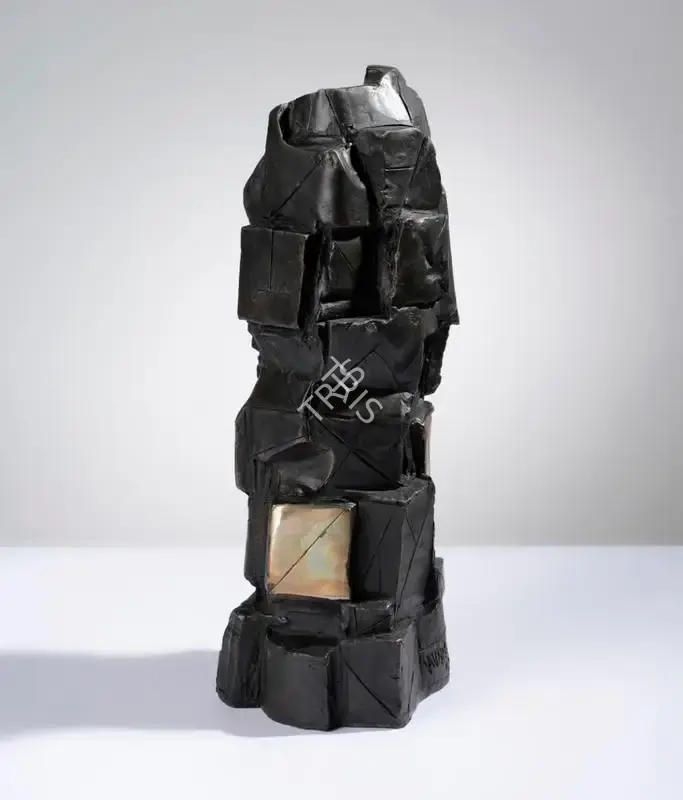 Himmat Shah (Artist), Mountain Head, 2005, Sculpture