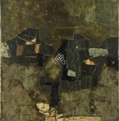 Ramkumar (Artist), Untitled, 1961, Painting