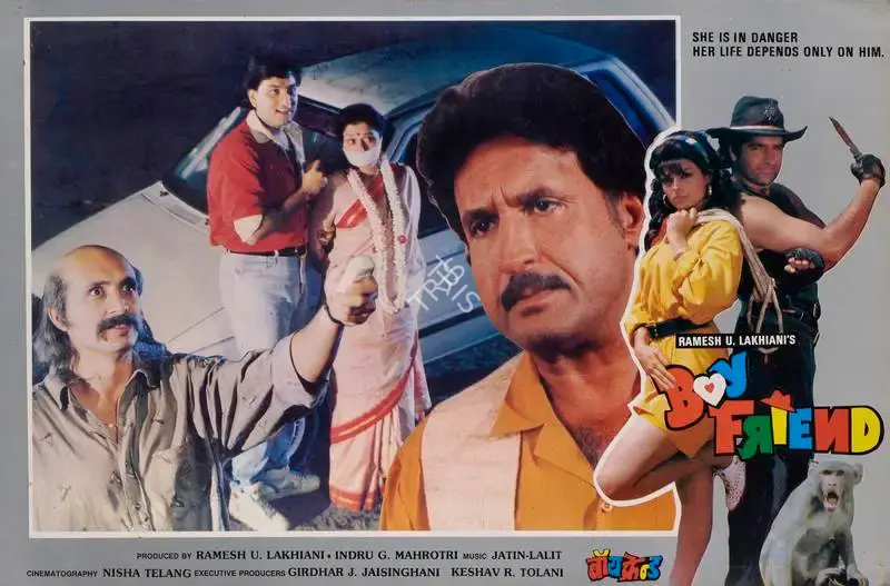 Ramesh Lakhiani (Producer), Boy Friend, 1993, Lobby Card