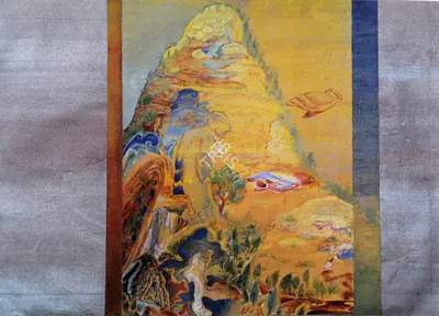 Nilima Sheikh (Artist), Jungle Tales - II, 2002, Painting
