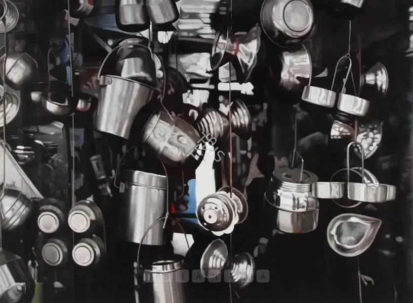 Gupta, Subodh (Artist). Untitled, 2005 | Painting, Sa.Onl/16.03.06, 2005