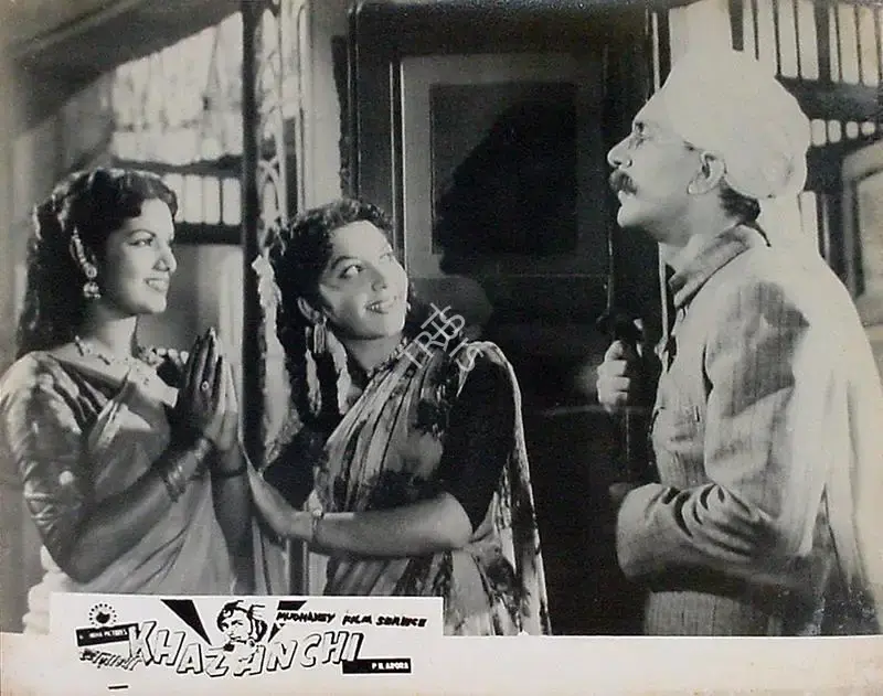 M.L. Arora (Producer), Khazanchi, 1958, Lobby Card