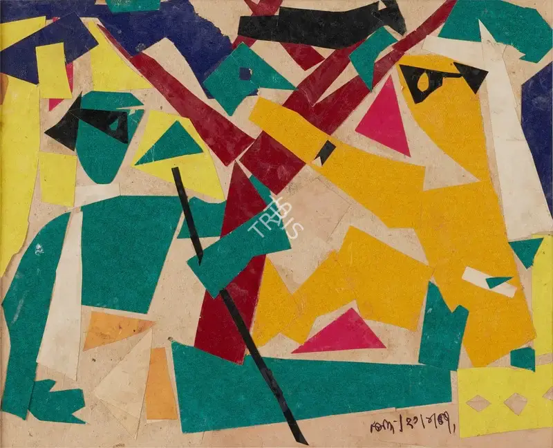 Mukherjee, B.B. (Artist). Untitled, 1957 | Graphic Art, So.NeY/18.03.24, 2024 · Sotheby's