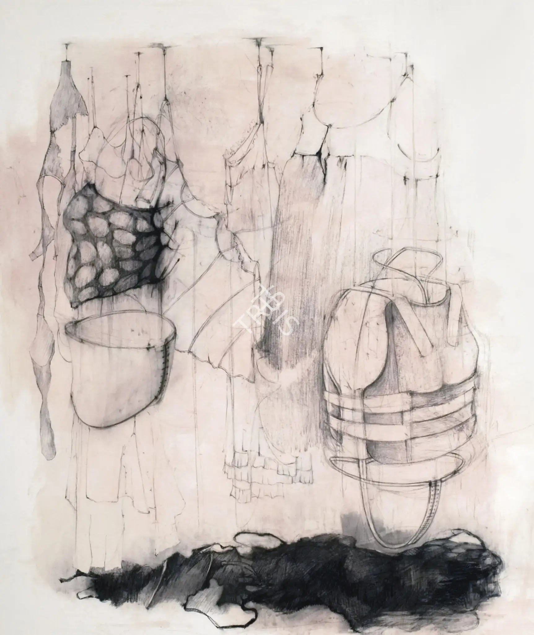 Naiza Khan (Artist), The Wardrobe, 2008, Painting