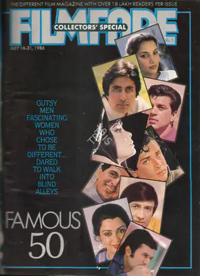 Rauf Ahmed (Editor), Filmfare, 1986, Magazine