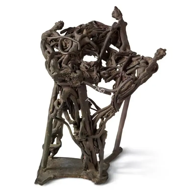 Mukherjee, Meera (Artist). Trellis, 1986 | Sculpture, Sa.Mum/13.10.21, 2021 · Saffronart