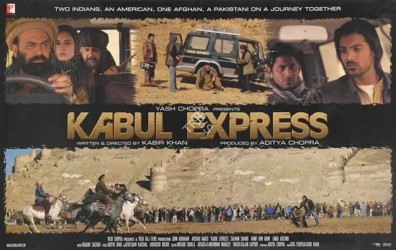 Aditya Chopra (Producer), Kabul Express, 2006, Lobby Card