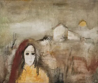 Anjolie Ela Menon (Artist), Untitled, Painting