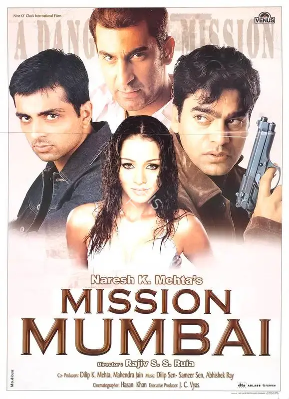 Naresh K. Mehta (Producer), Mission Mumbai, 2004, Full Sheet Poster