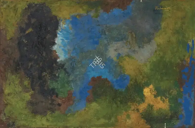 Ratan Parimoo (Artist), Untitled, 1959, Painting