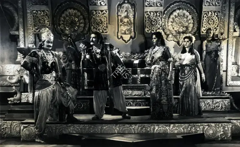 Homi Wadia (Producer), Chandrasena, 1959, Photographic Still