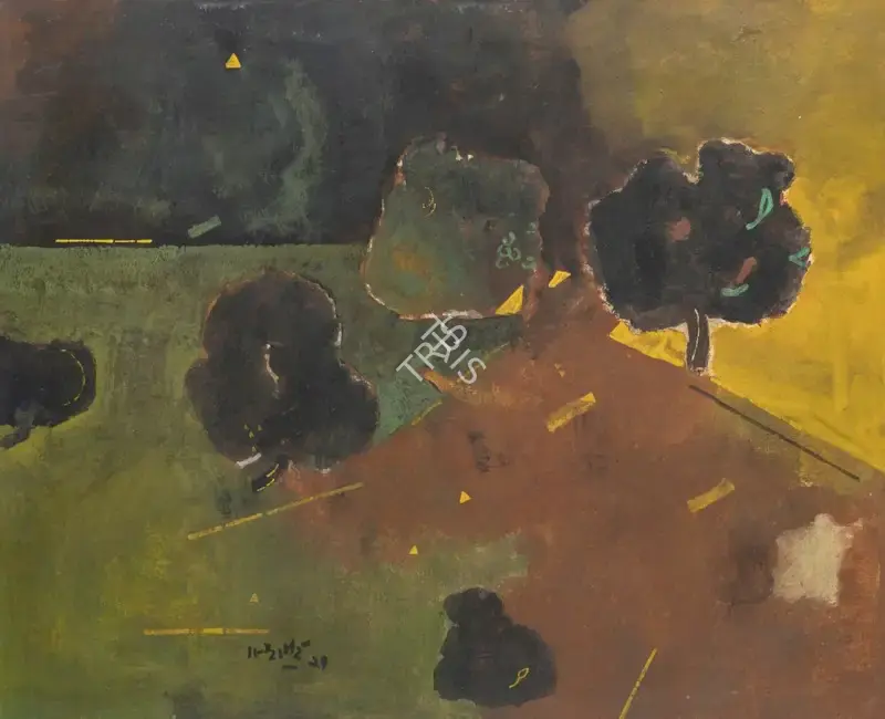 Ganesh Haloi (Artist), Untitled, 1997, Painting