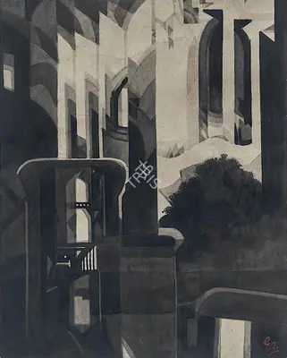 Tagore, Gaganendranath (Artist). Untitled, late 1920s-early 1930s | Painting, 2022 · DeRivaz & Ives