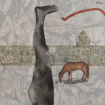 G.R. Iranna (Artist), Untitled, 2006, Painting