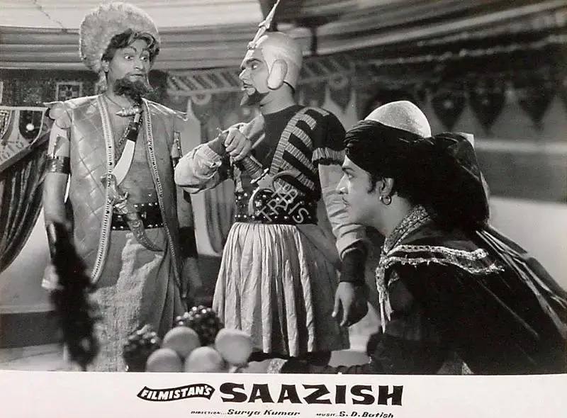 Surya Kumar (Director), Saazish, 1959, Lobby Card