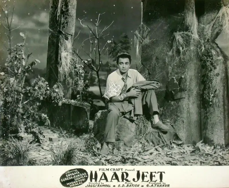 Jaggi Rampal (Director), Haar Jeet, 1954, Lobby Card