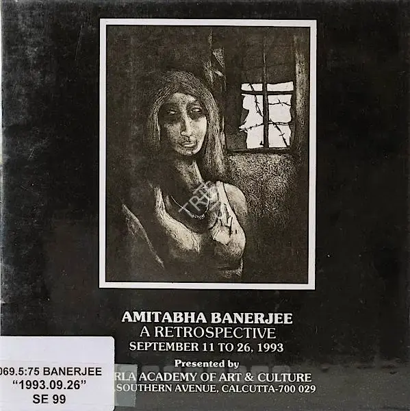 Amitabha Banerjee (Artist), Amitabha Banerjee, 1993, Solo Exhibition Catalogue