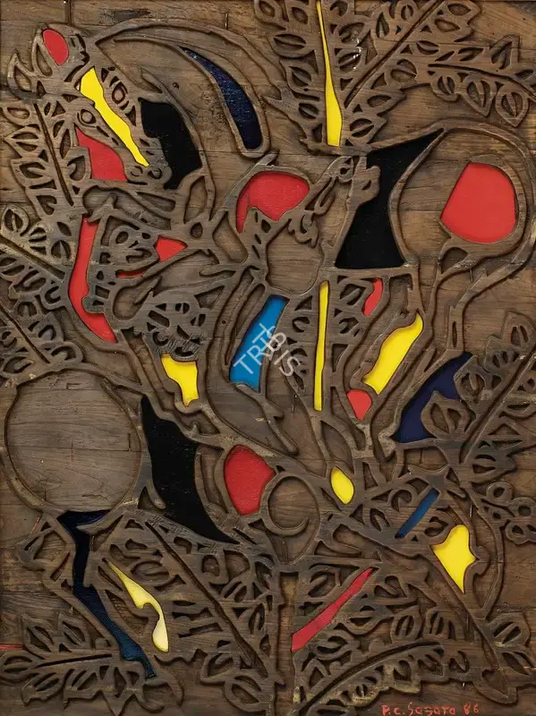 Piraji Sagara (Artist), Untitled, 1986, Painting