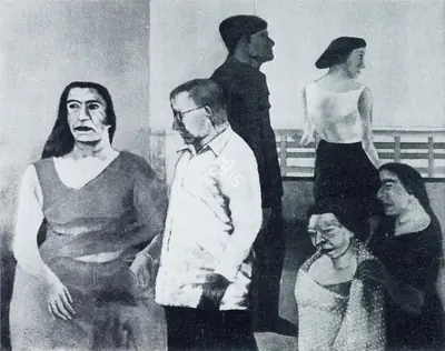 Nalini Malani (Artist), His Life II, Painting