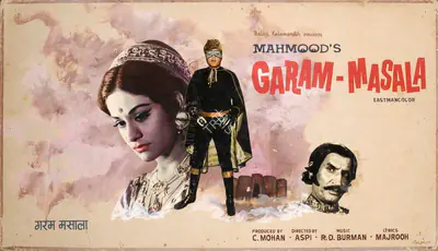 C. Mohan (Producer), Garam Masala, 1972, Showcard