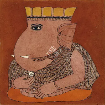 Badri Narayan (Artist), Untitled, 2005, Painting
