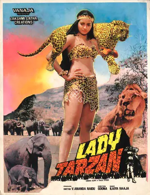 V.Ananda Naidu (Producer), Lady Tarzan, 1990, Song-Synopsis Booklet
